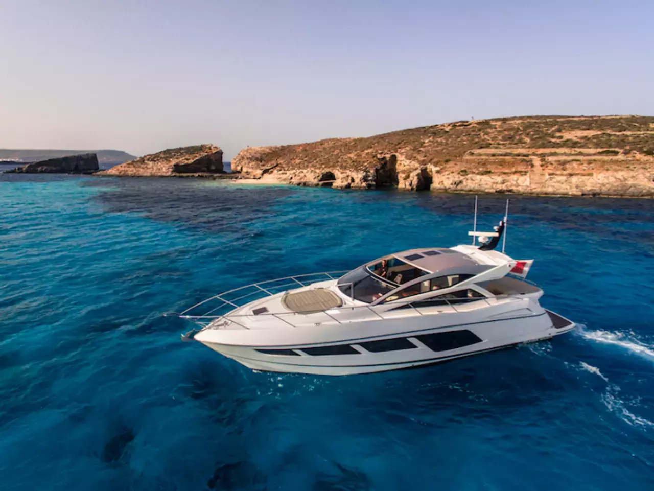 Jee-Jam by Sunseeker - Special Offer for a private Motor Yacht Charter in Valletta with a crew