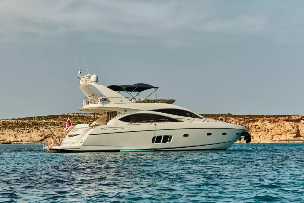 Jupju by Sunseeker - Special Offer for a private Motor Yacht Charter in Valletta with a crew