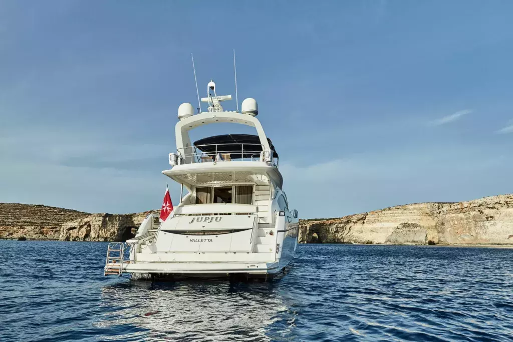 Jupju by Sunseeker - Special Offer for a private Motor Yacht Charter in Gozo with a crew