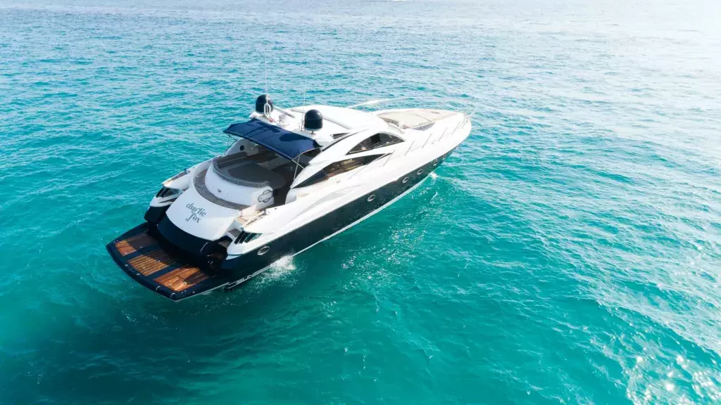 Charlie Fox by Sunseeker - Top rates for a Charter of a private Motor Yacht in Spain