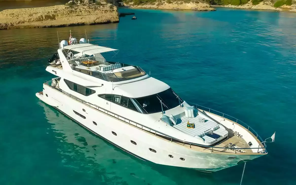 Essoess by Alalunga - Special Offer for a private Motor Yacht Charter in Mallorca with a crew