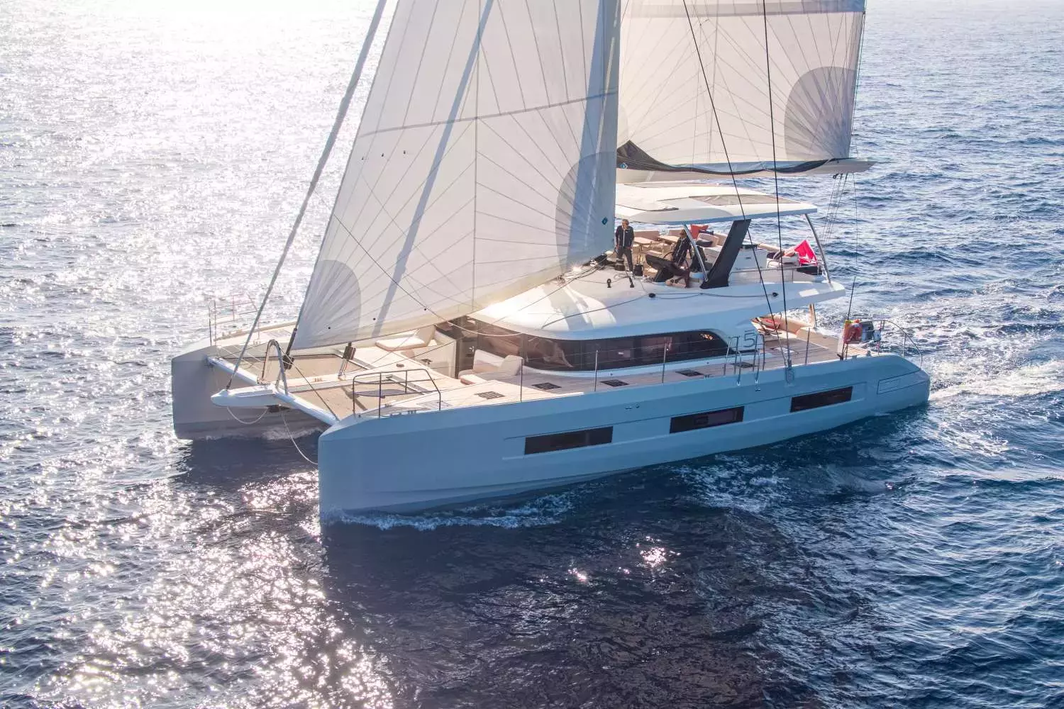 Kingfisher V by Lagoon - Special Offer for a private Sailing Catamaran Charter in Menorca with a crew