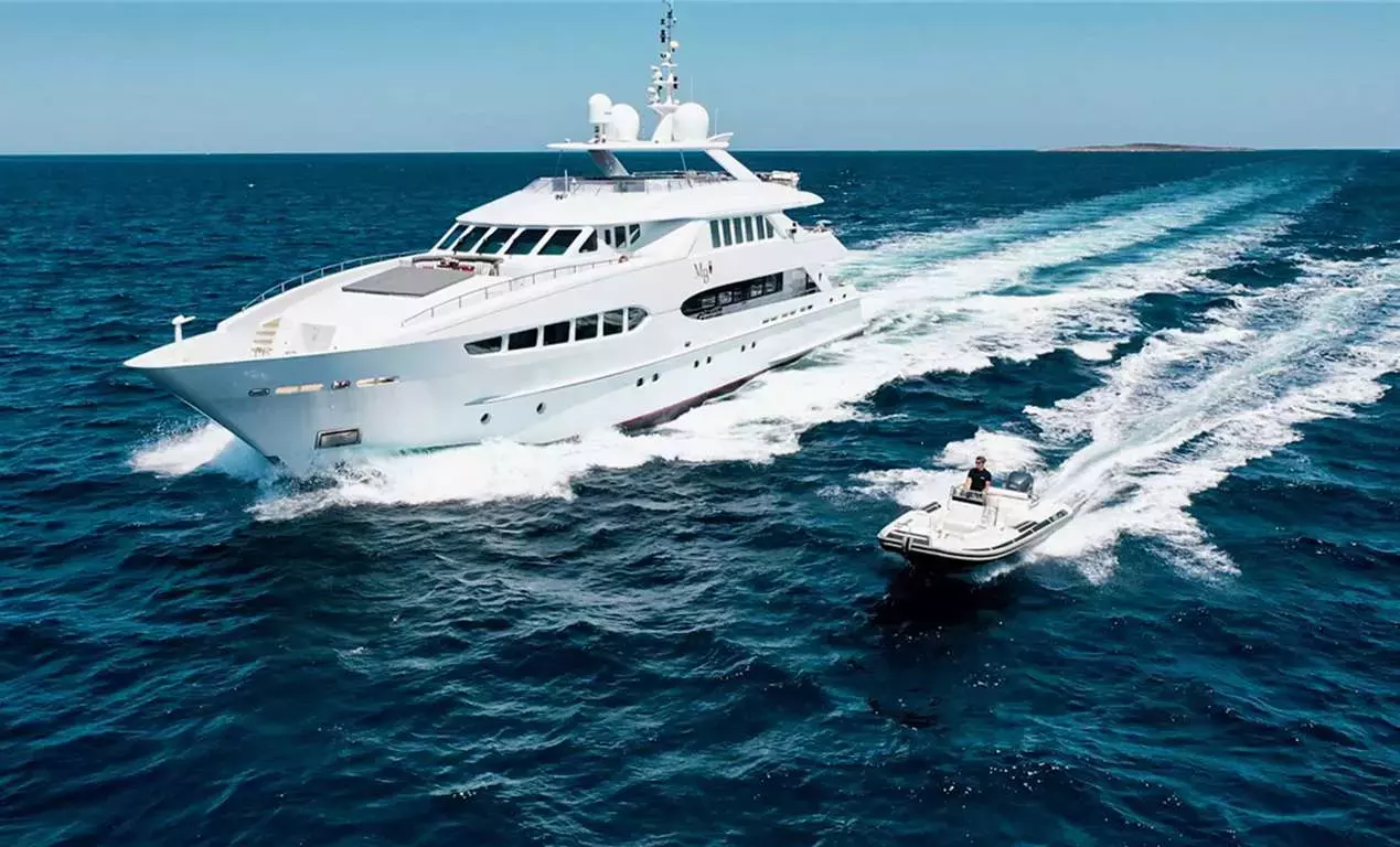 Mac Brew by Heesen - Special Offer for a private Motor Yacht Charter in Menorca with a crew