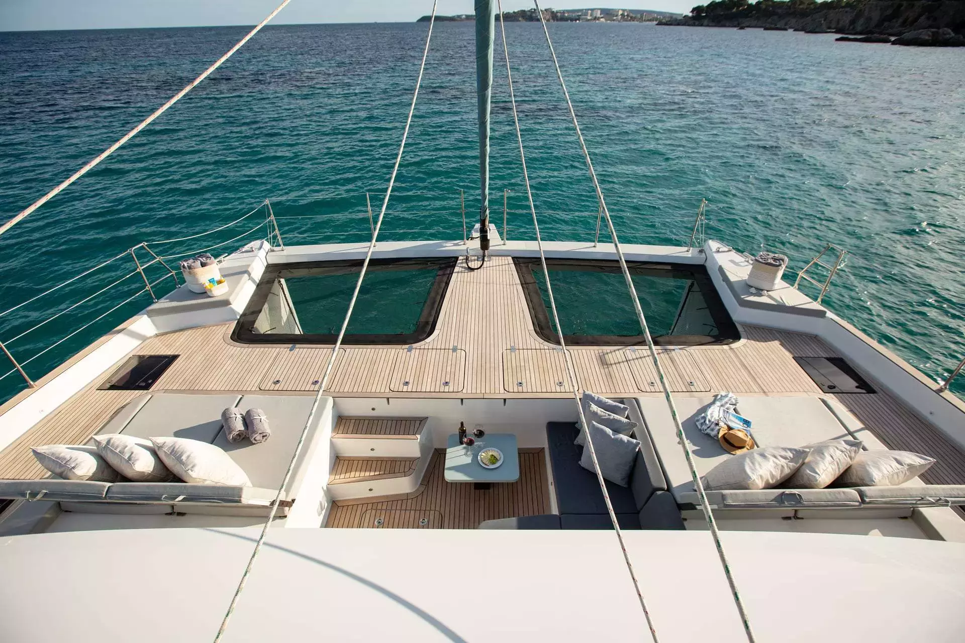 Sunbreeze by Sunreef Yachts - Special Offer for a private Sailing Catamaran Rental in Mallorca with a crew