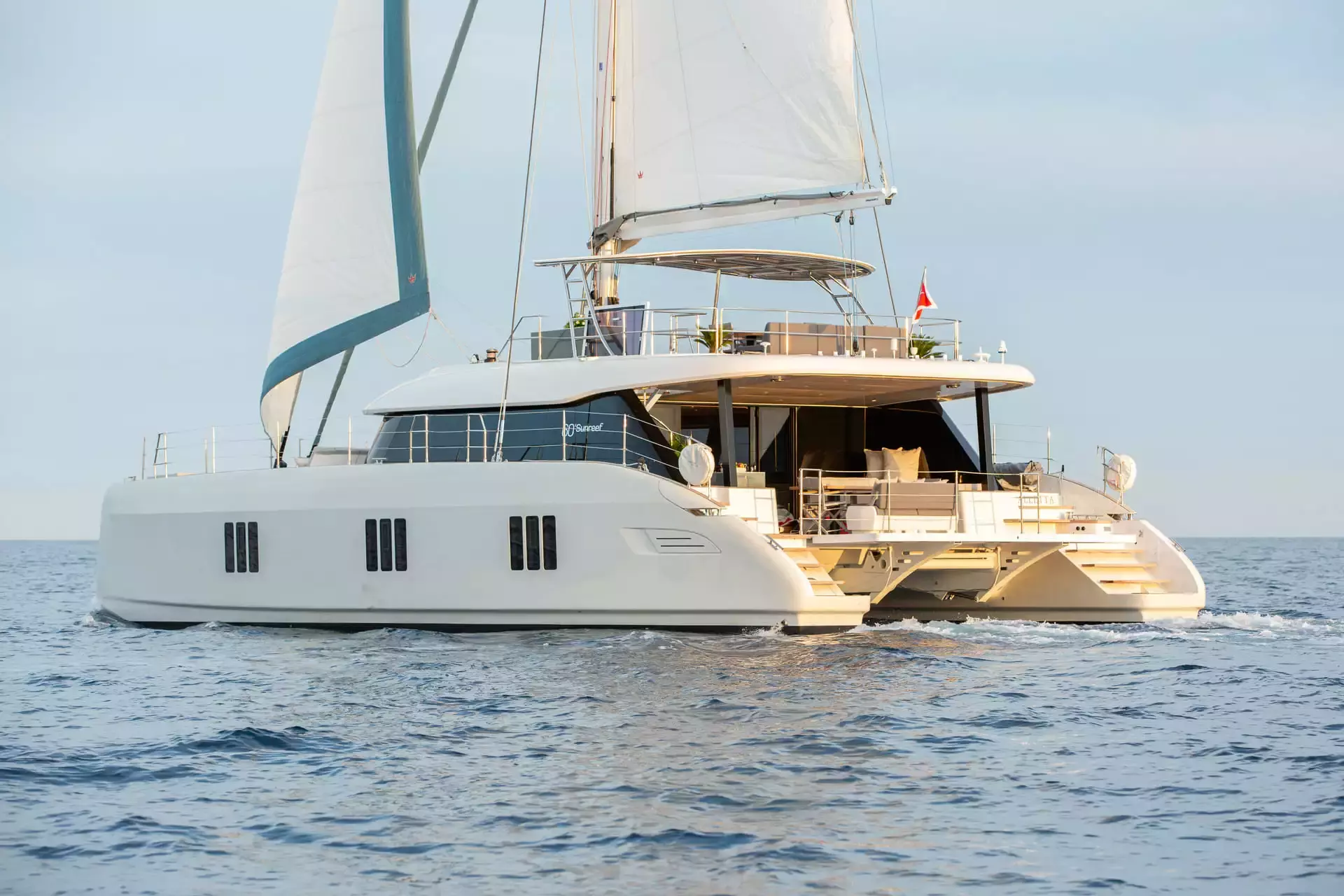 Sunbreeze by Sunreef Yachts - Special Offer for a private Luxury Catamaran Rental in Denia with a crew