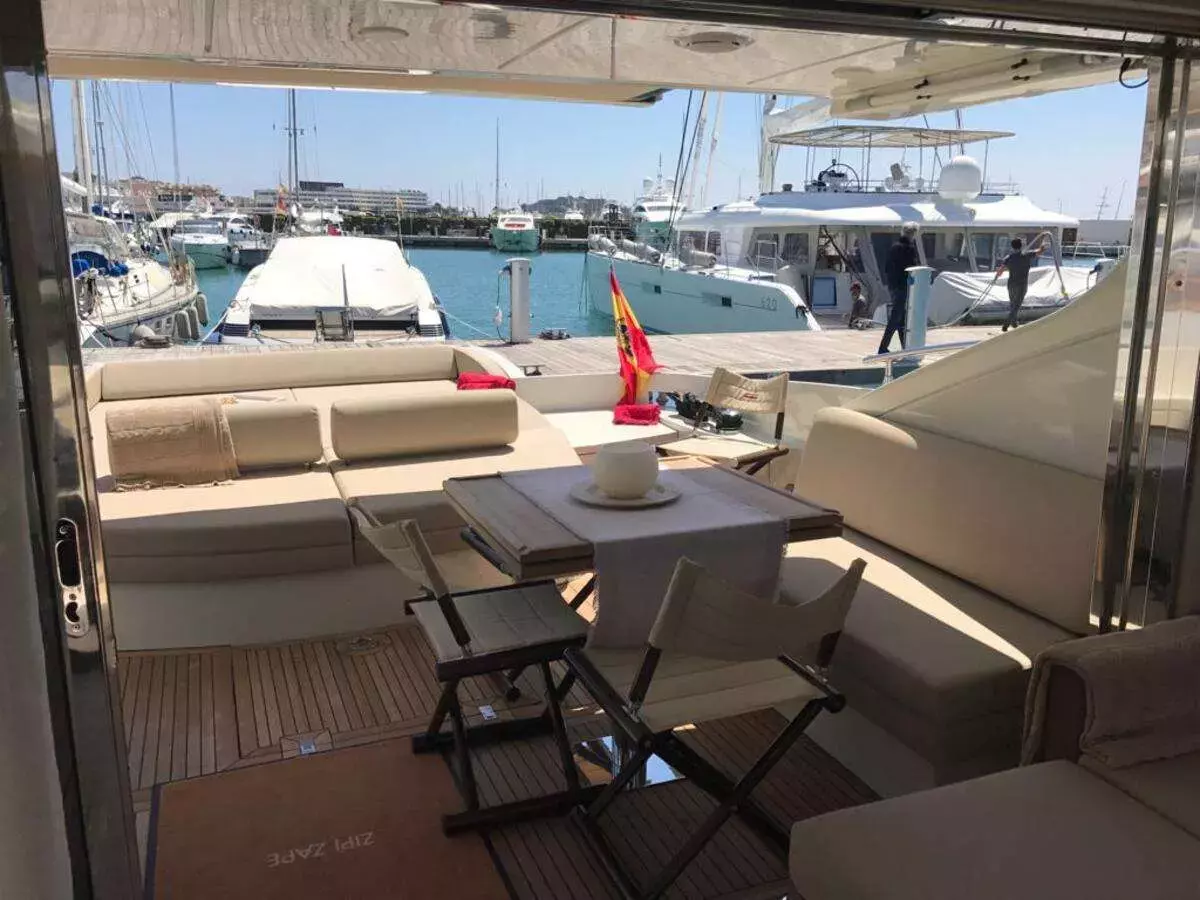 Zipi Zape by Azimut - Special Offer for a private Motor Yacht Charter in Ibiza with a crew