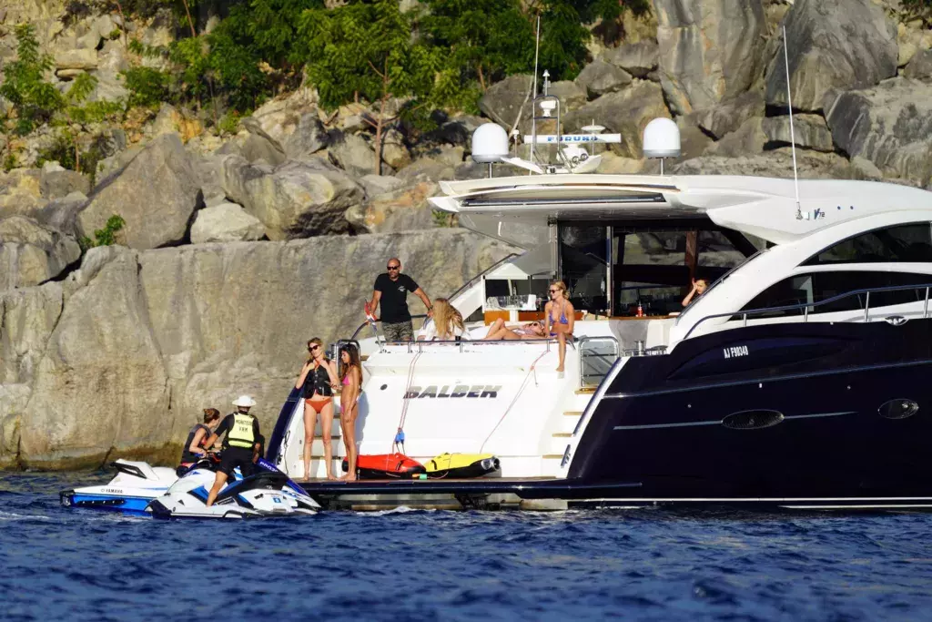 Balbek by Princess - Special Offer for a private Motor Yacht Charter in Gustavia with a crew