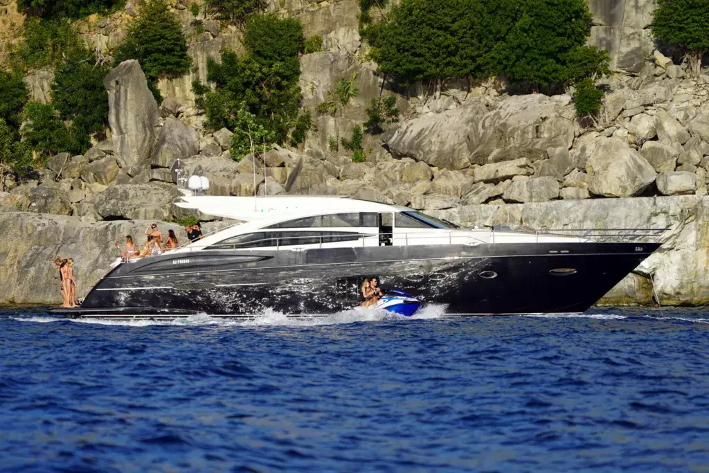 Balbek by Princess - Special Offer for a private Motor Yacht Charter in Gustavia with a crew