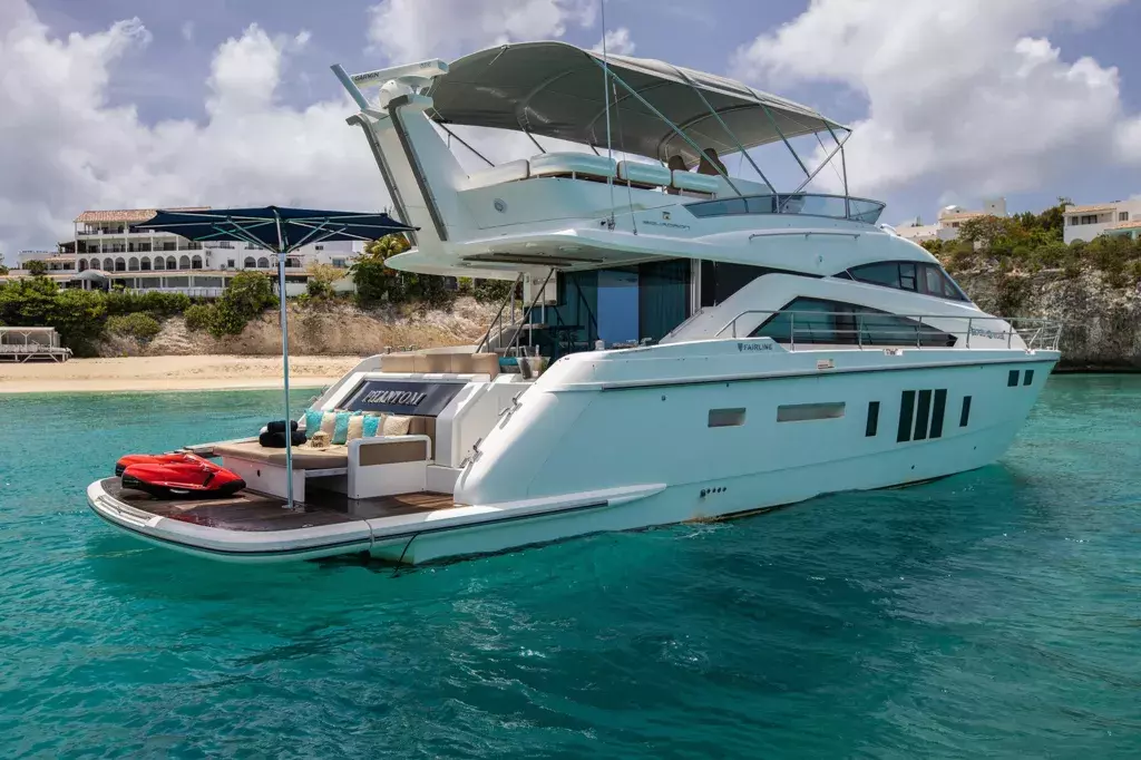 Phantom by Fairline - Special Offer for a private Motor Yacht Charter in Marigot with a crew
