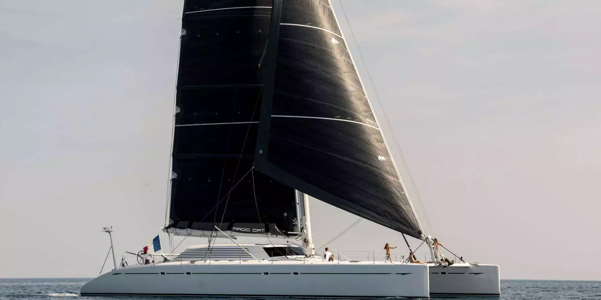 Magic Cat by Multiplast - Special Offer for a private Luxury Catamaran Charter in Antigua with a crew