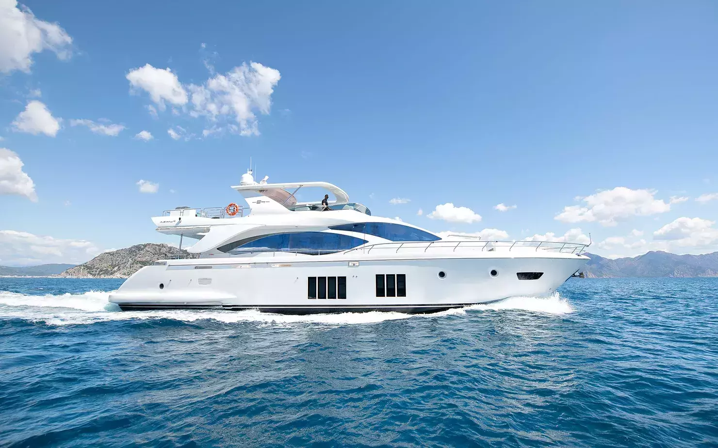 Hubo by Azimut - Special Offer for a private Motor Yacht Charter in Fethiye with a crew
