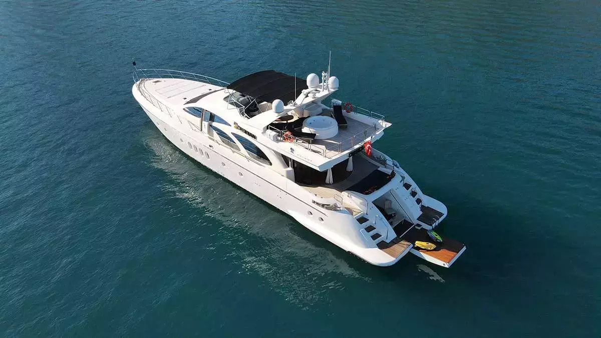 Obsidian by Azimut - Top rates for a Charter of a private Motor Yacht in Turkey