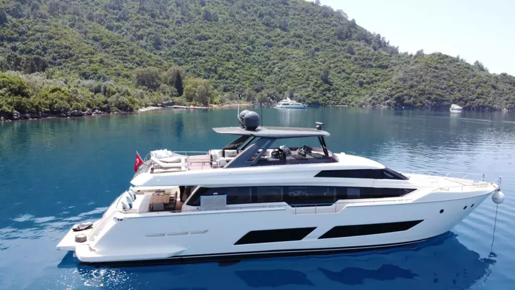 Shero by Ferretti - Top rates for a Charter of a private Motor Yacht in Turkey