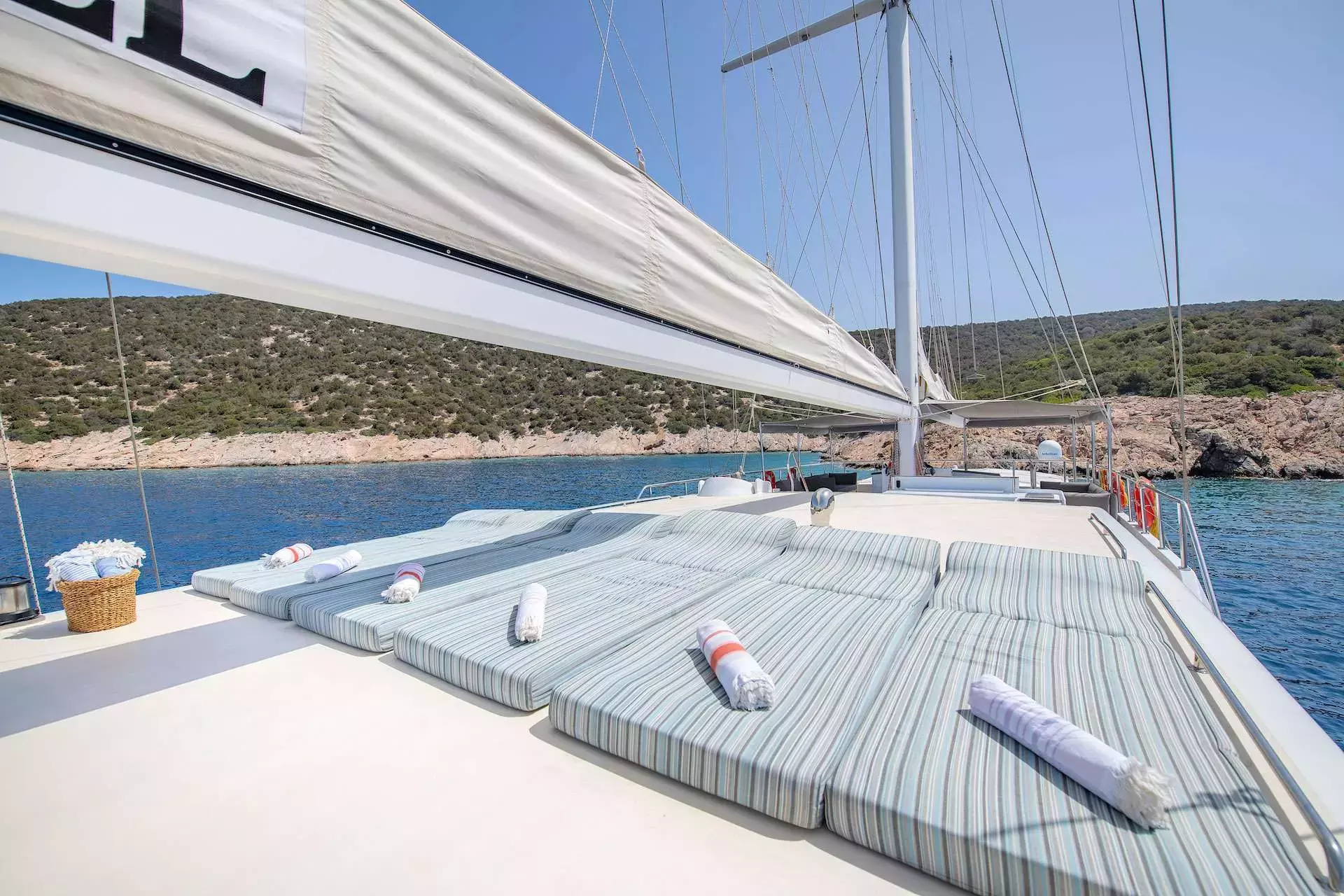 The Wall by Custom Made - Special Offer for a private Motor Sailer Charter in Bodrum with a crew