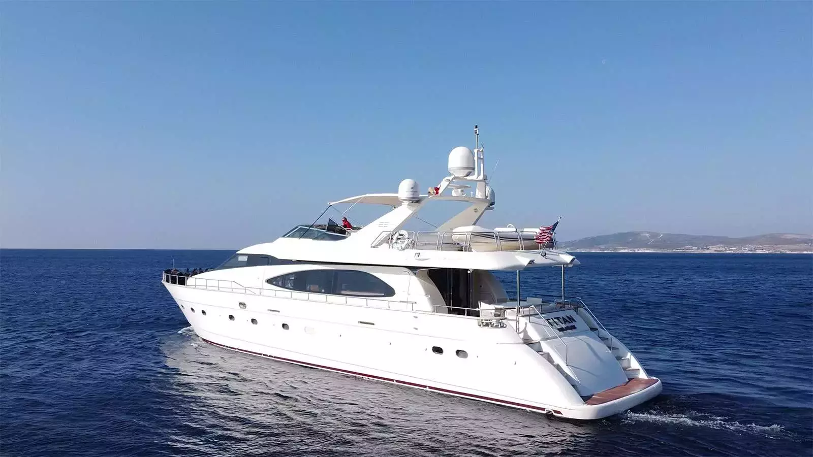 Titan by Azimut - Special Offer for a private Motor Yacht Charter in Bodrum with a crew