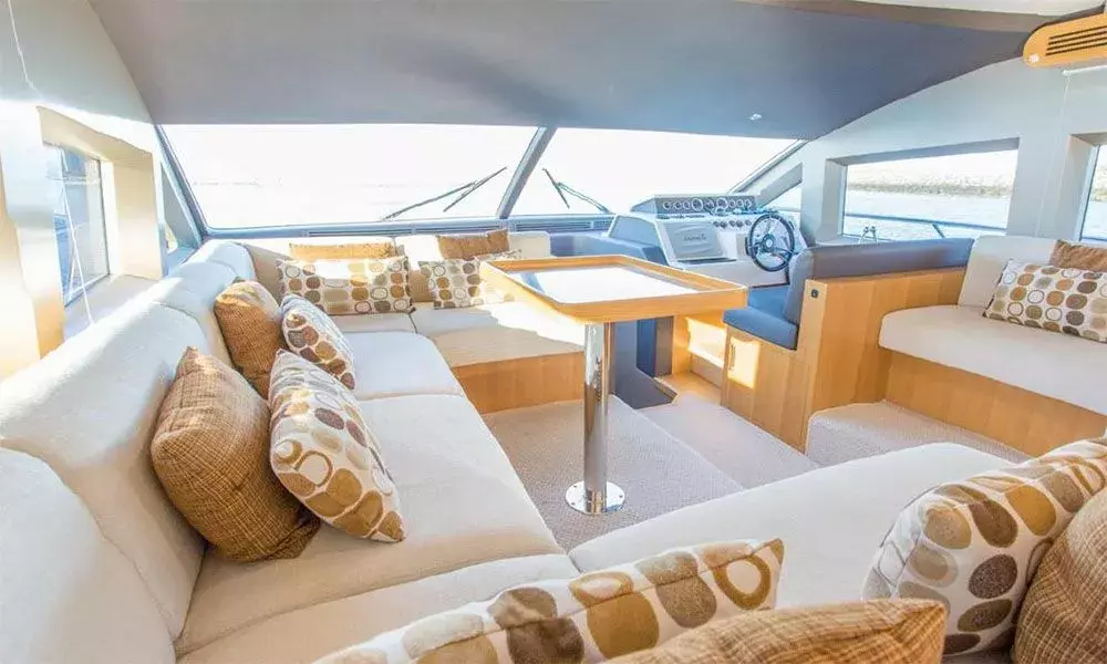 Majesty 48 by Gulf Craft - Special Offer for a private Motor Yacht Charter in Abu Dhabi with a crew