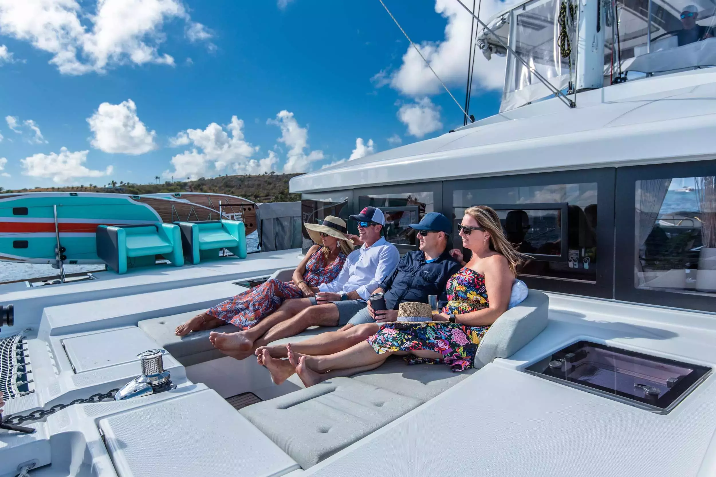 Liquid Zen by Lagoon - Special Offer for a private Sailing Catamaran Charter in St Thomas with a crew