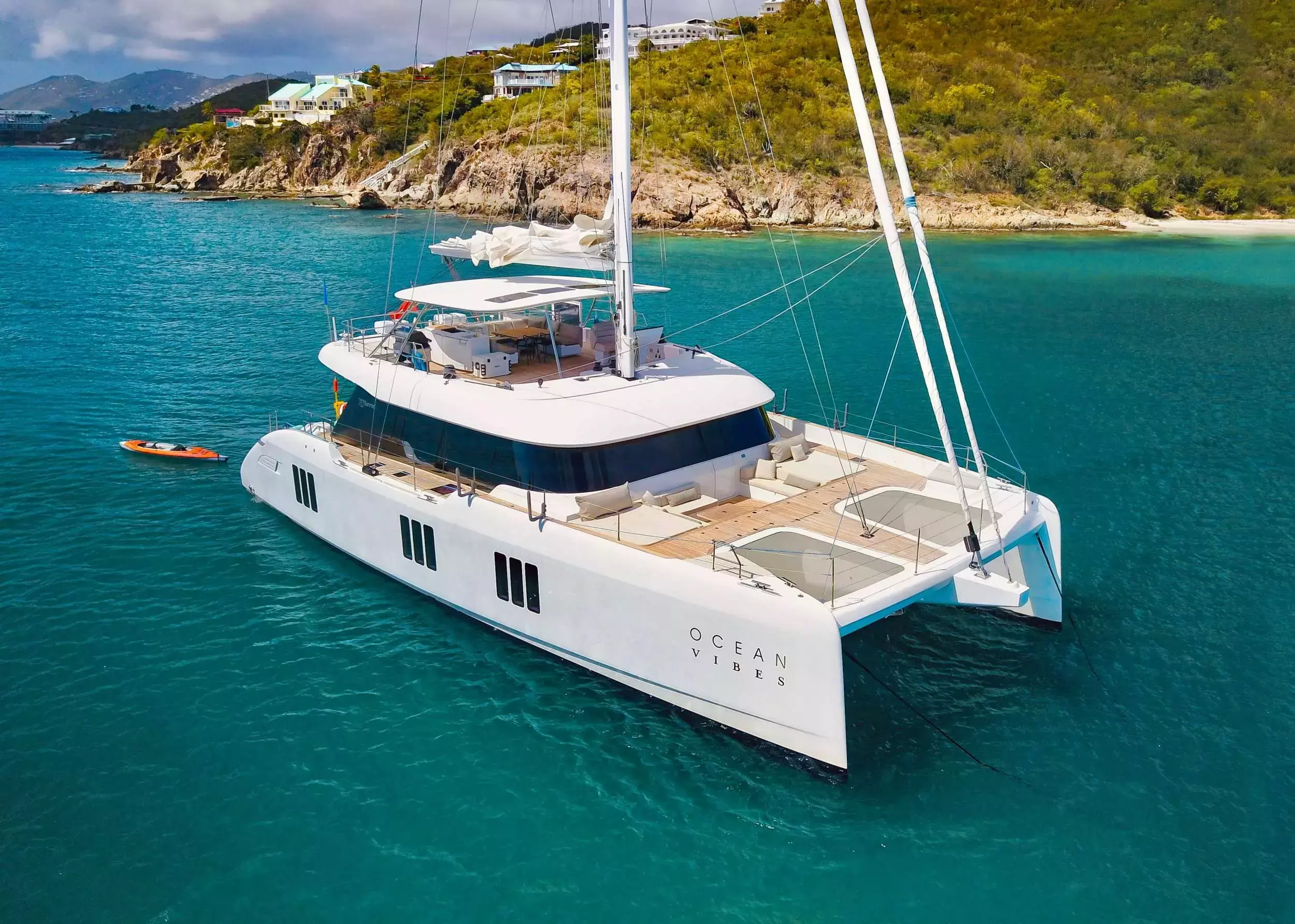 Ocean Vibes by Sunreef Yachts - Special Offer for a private Sailing Catamaran Rental in Tortola with a crew