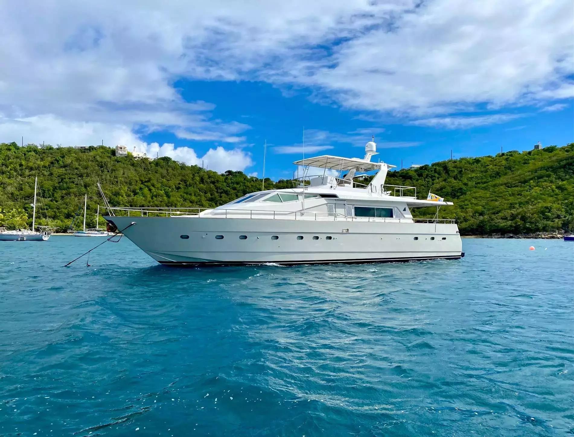Runaway by Azimut - Special Offer for a private Motor Yacht Charter in St John with a crew