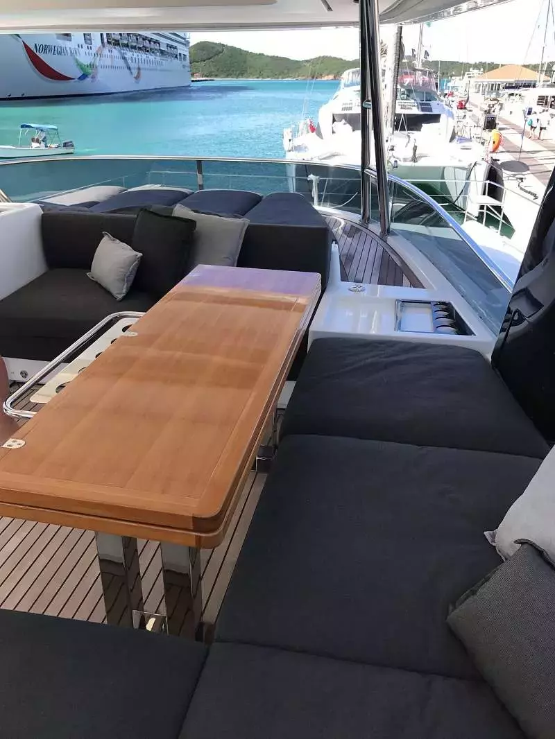 Ultra by Lagoon - Special Offer for a private Power Catamaran Rental in St John with a crew