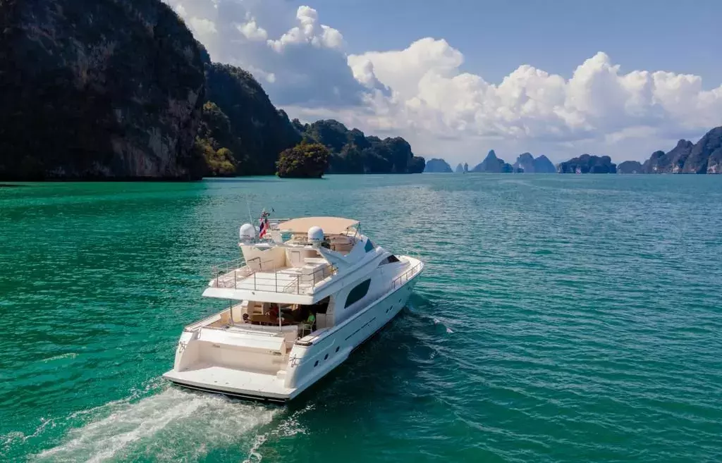 Sofia by Ferretti - Special Offer for a private Motor Yacht Charter in Koh Chang with a crew