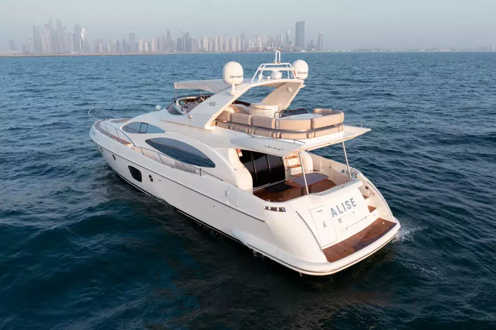 Alise by Azimut - Top rates for a Charter of a private Motor Yacht in Qatar