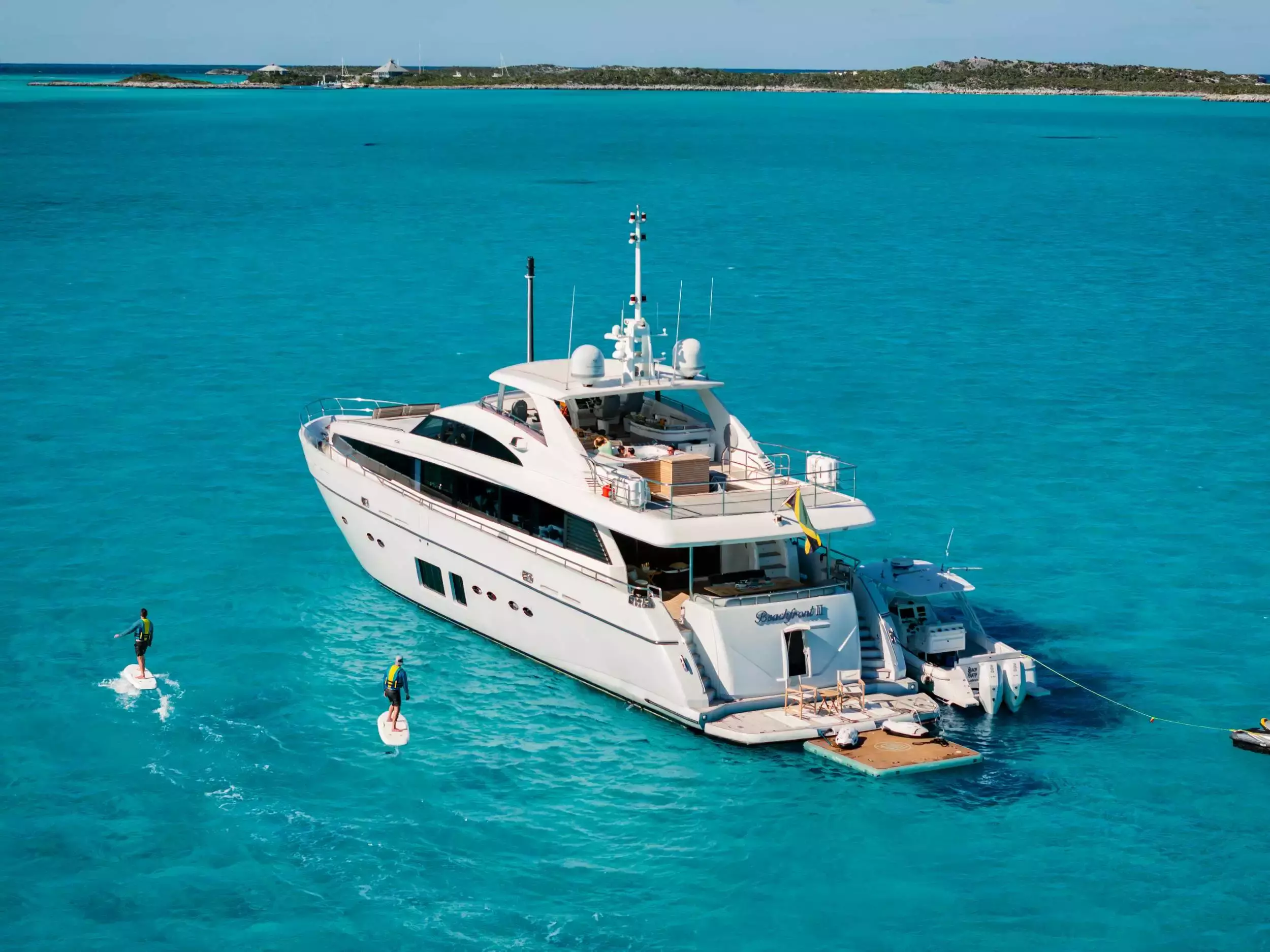 Beachfront II by Princess – Private Motor Yacht Rental in 