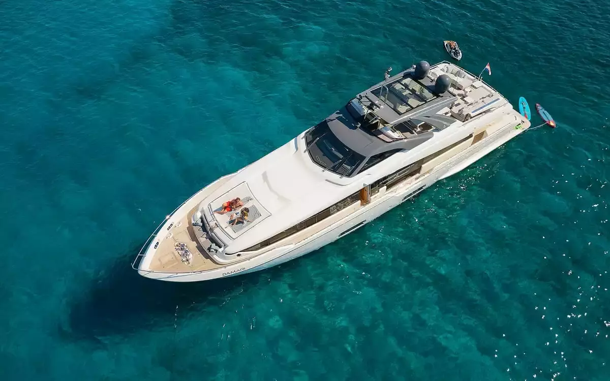 Damari by Ferretti - Special Offer for a private Superyacht Charter in Split with a crew
