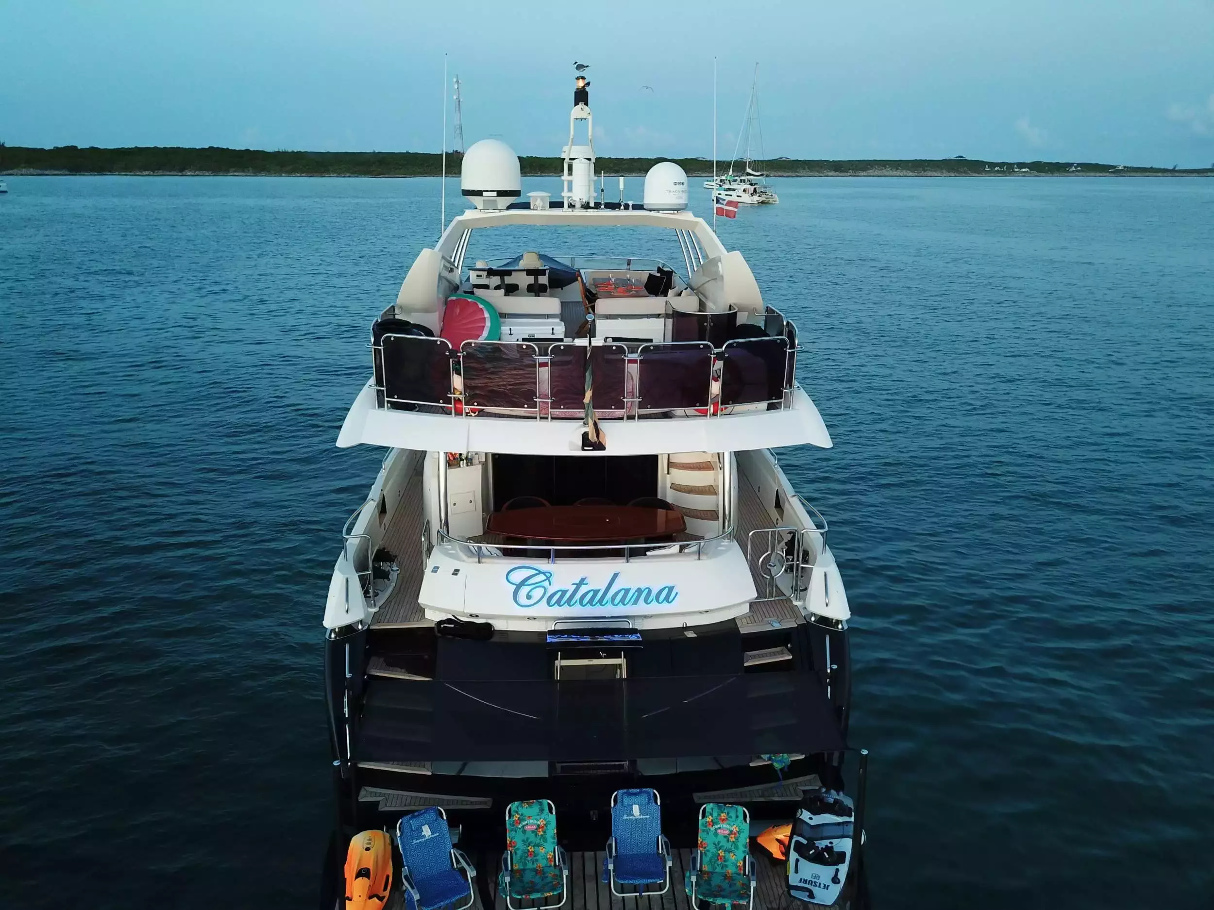 Catalana by Sunseeker - Special Offer for a private Motor Yacht Charter in Exuma with a crew