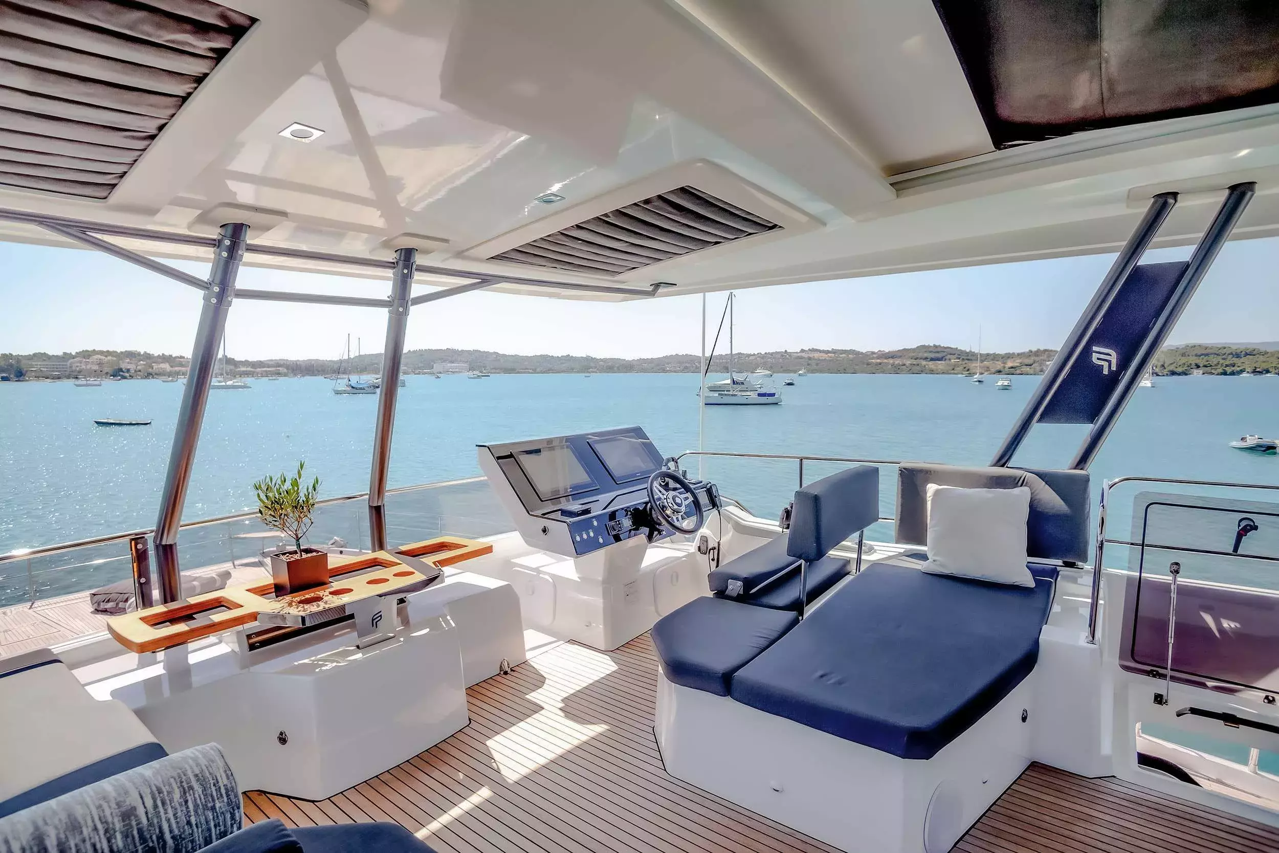 D2 by Fountaine Pajot - Special Offer for a private Power Catamaran Rental in Athens with a crew
