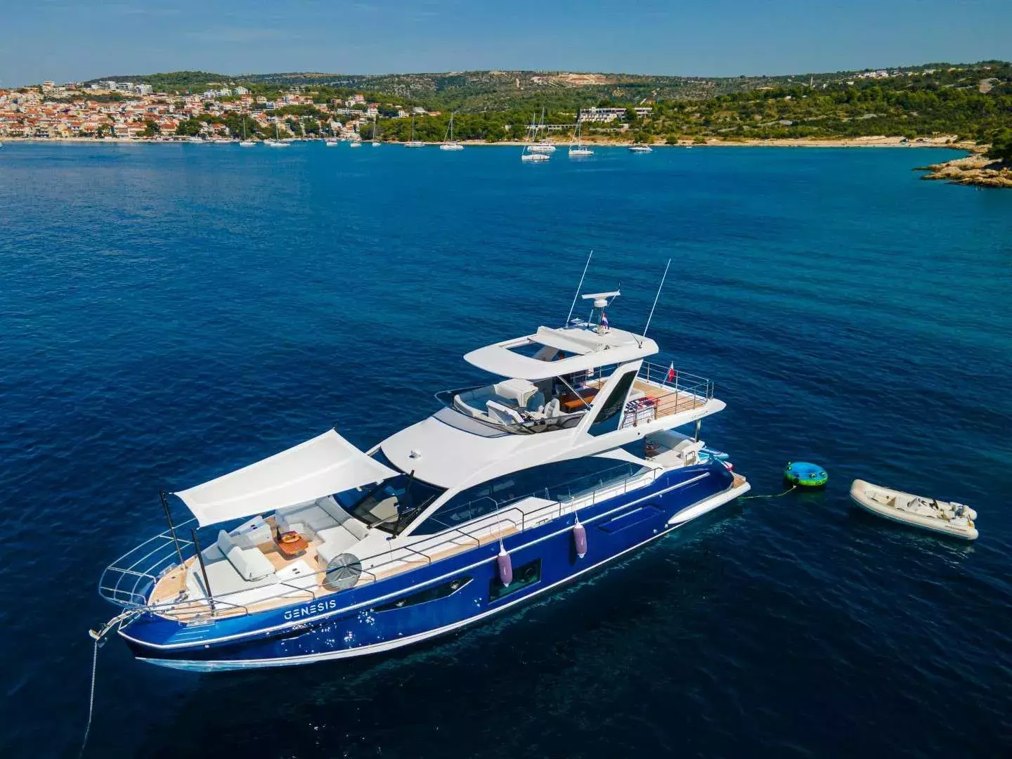 Genesis by Azimut - Special Offer for a private Motor Yacht Charter in Krk with a crew