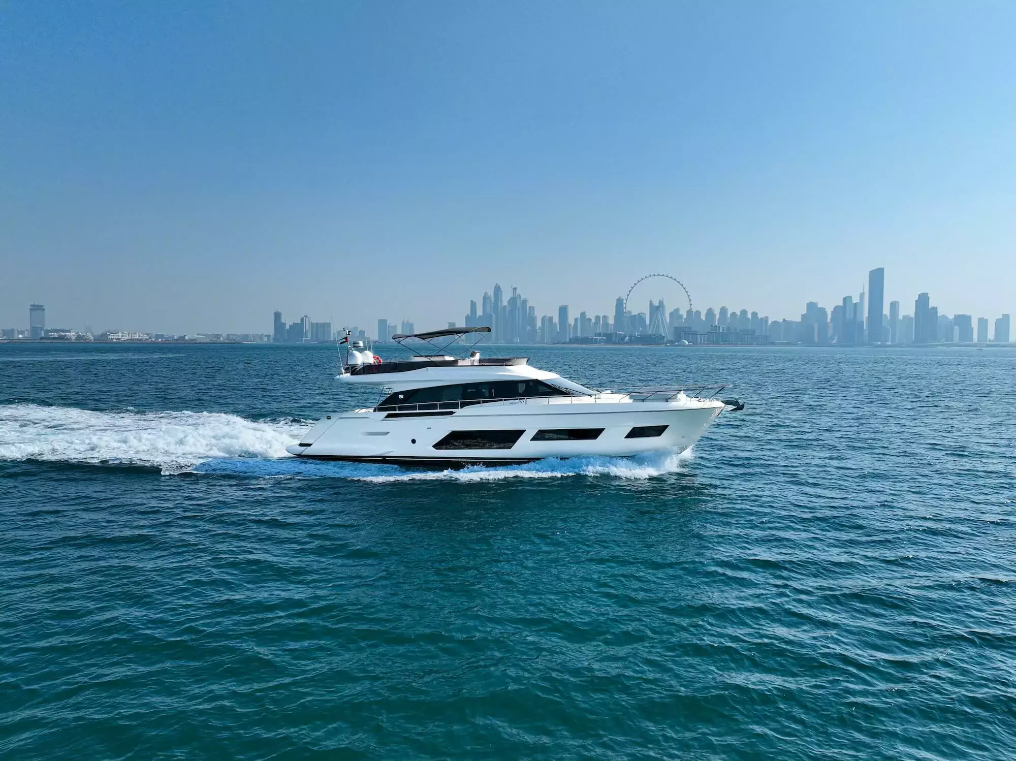 Swiss by Ferretti - Top rates for a Charter of a private Motor Yacht in United Arab Emirates