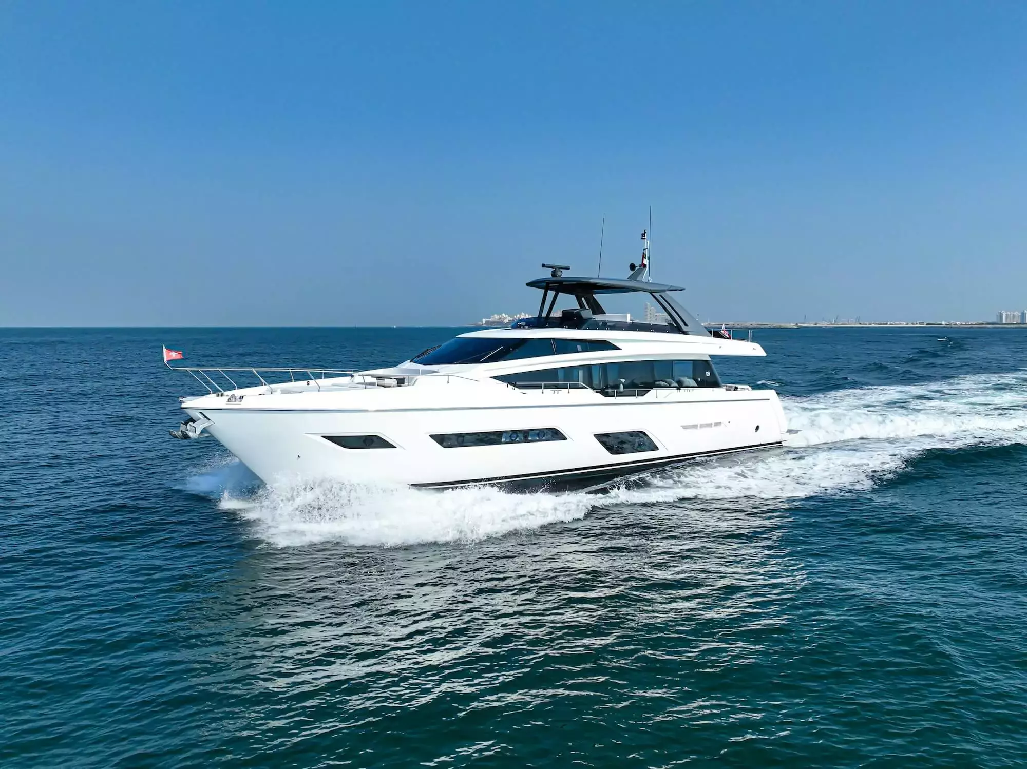 Dutch by Ferretti - Special Offer for a private Motor Yacht Rental in Sharjah with a crew