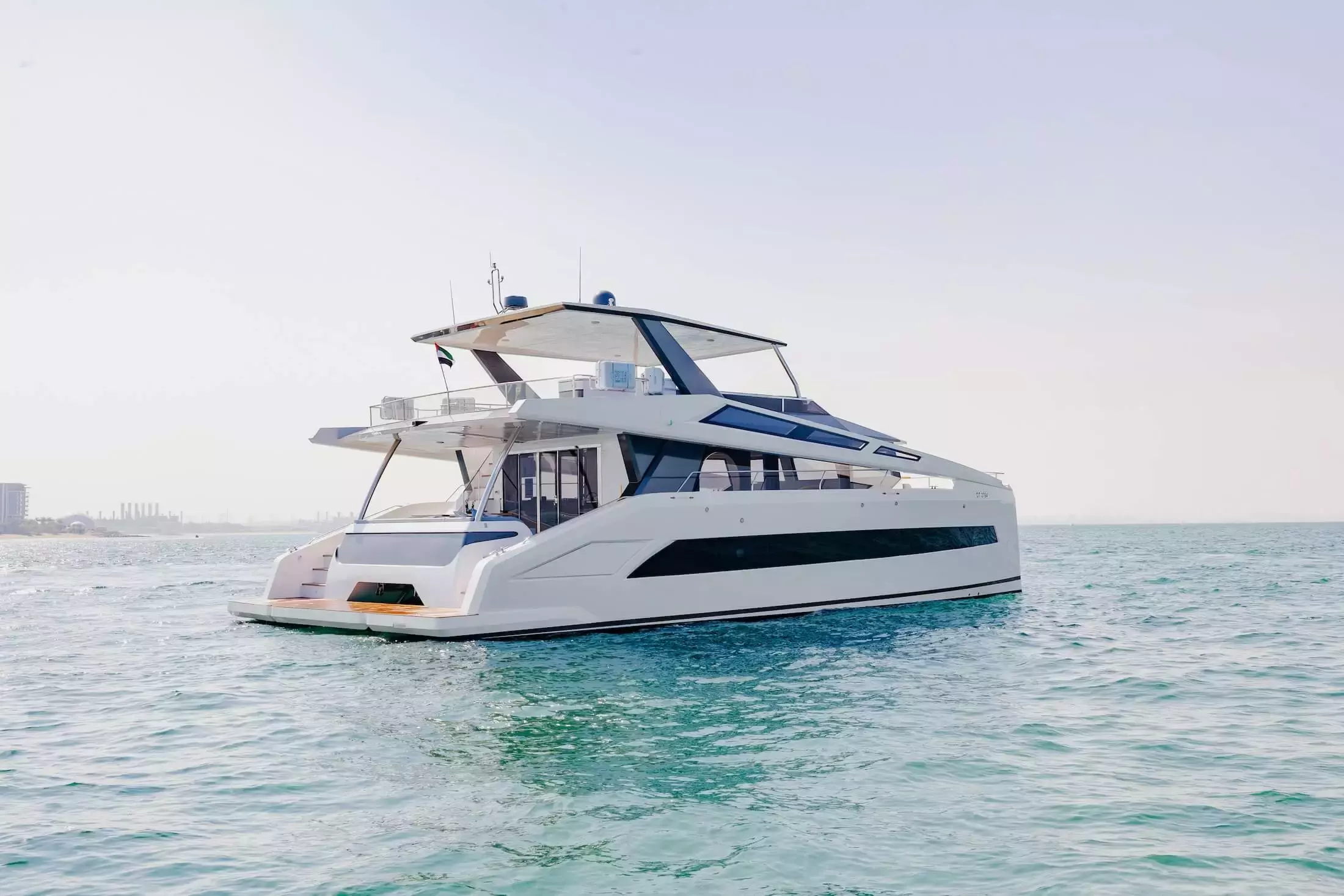 Infy by Walker - Special Offer for a private Power Catamaran Charter in Sharjah with a crew