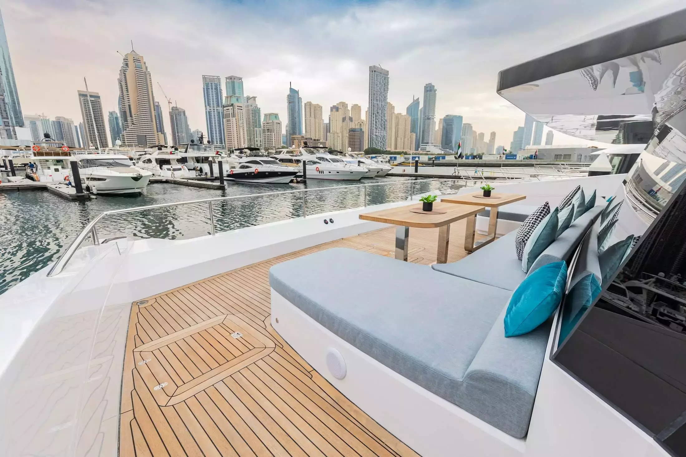 Infy by Walker - Special Offer for a private Power Catamaran Charter in Sharjah with a crew