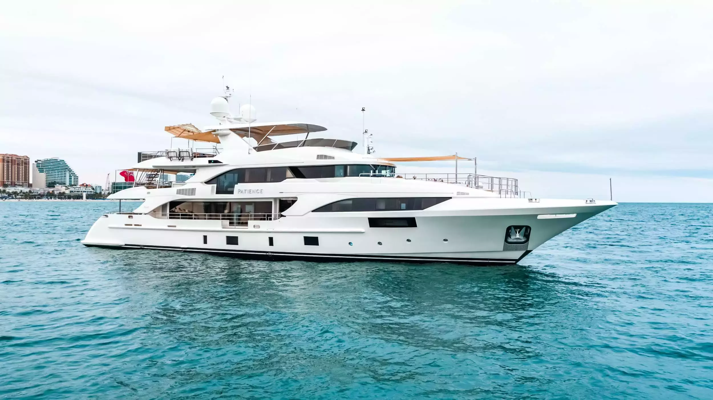 Patience by Benetti - Special Offer for a private Superyacht Rental in Canouan with a crew