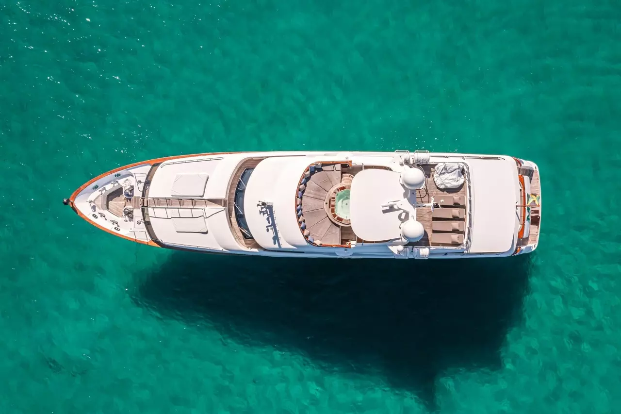 Arthur's Way by Benetti - Top rates for a Rental of a private Superyacht in St Barths