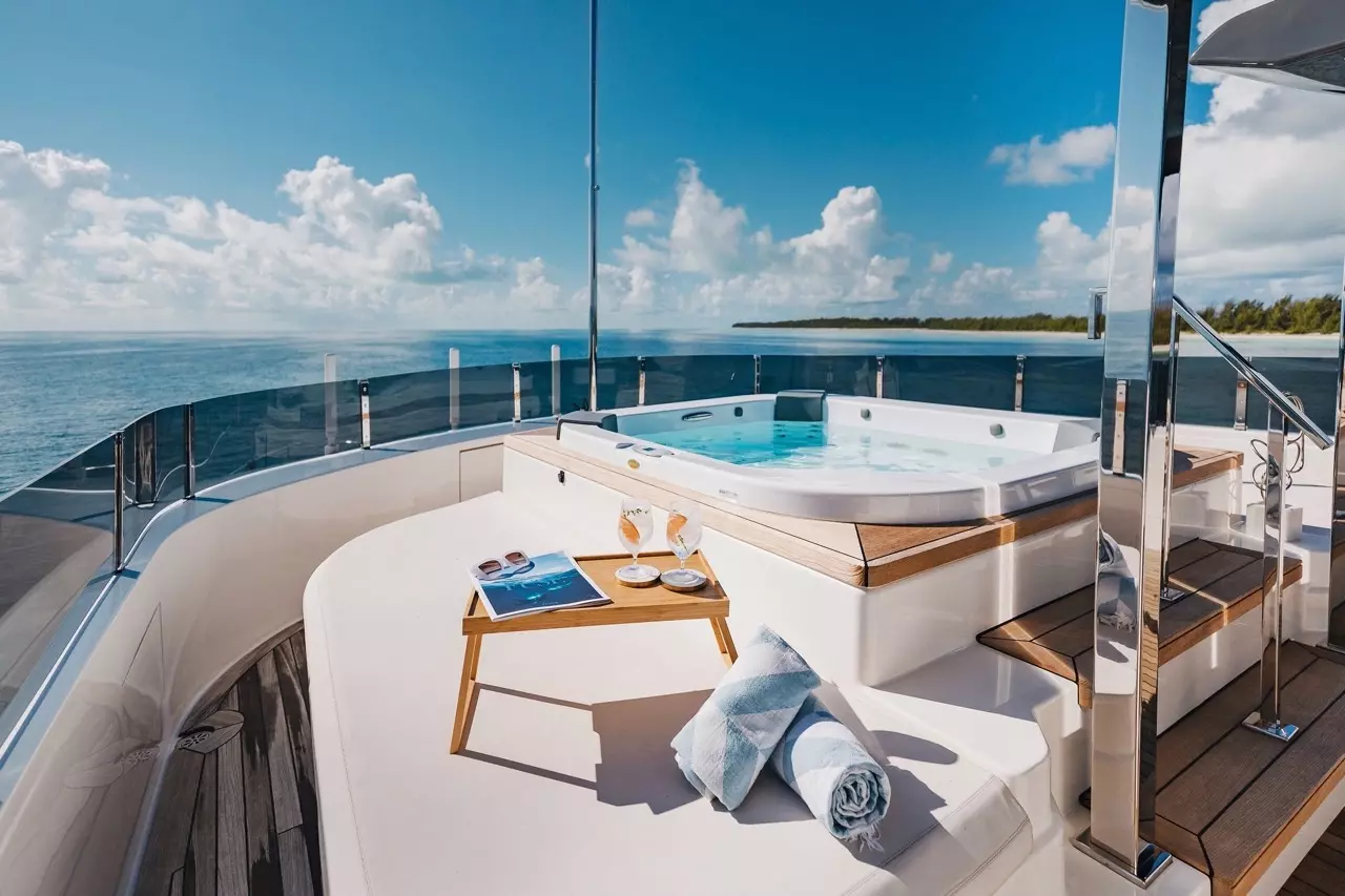 Eros by Ferretti - Special Offer for a private Superyacht Charter in Virgin Gorda with a crew