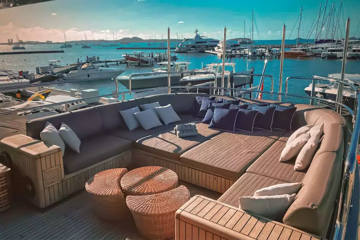 YCM120 by ISA - Special Offer for a private Superyacht Charter in Marigot with a crew