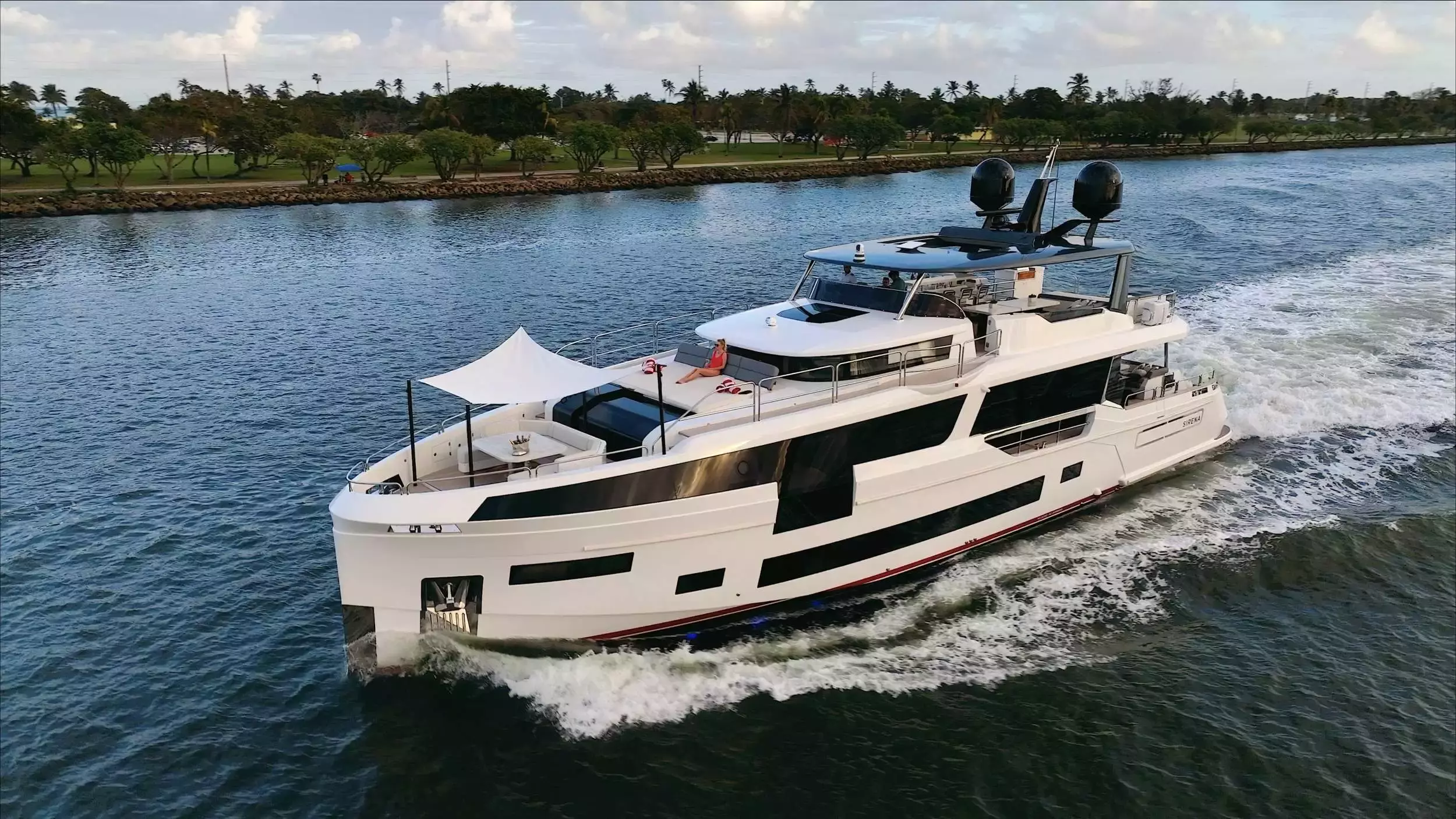Olympus by Sirena Yachts - Special Offer for a private Motor Yacht Charter in Miami with a crew