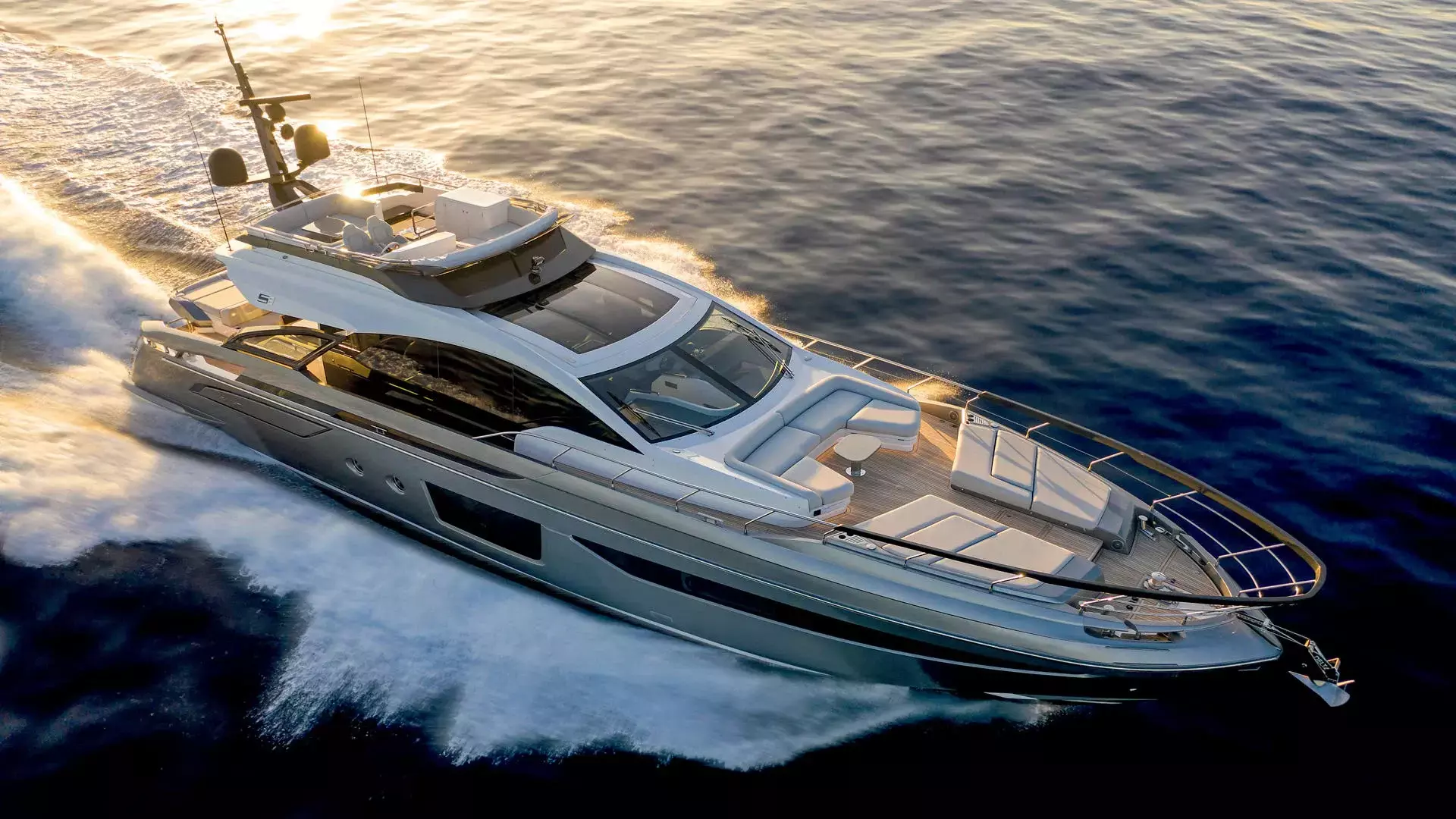 Myne by Azimut - Special Offer for a private Motor Yacht Charter in Tivat with a crew
