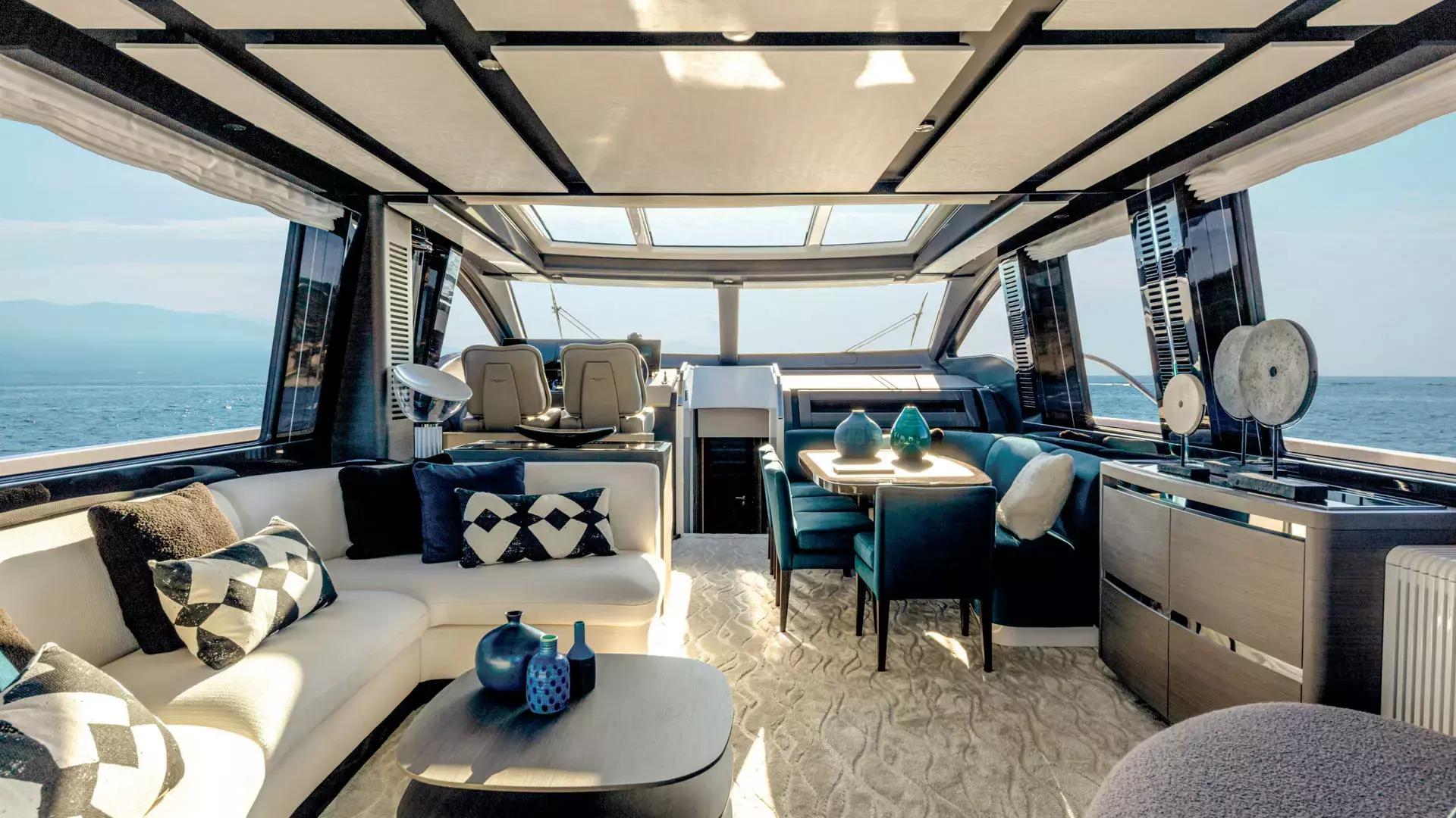 Myne by Azimut - Special Offer for a private Motor Yacht Charter in Boka Bay with a crew