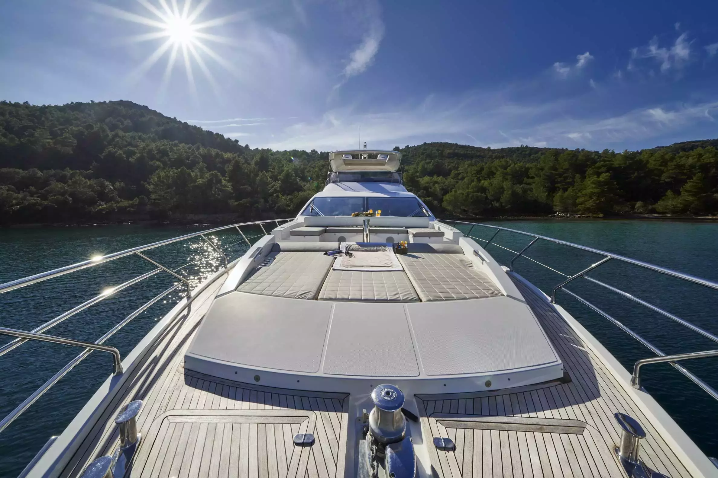 Relax of Croatia by Azimut - Special Offer for a private Motor Yacht Charter in Budva with a crew