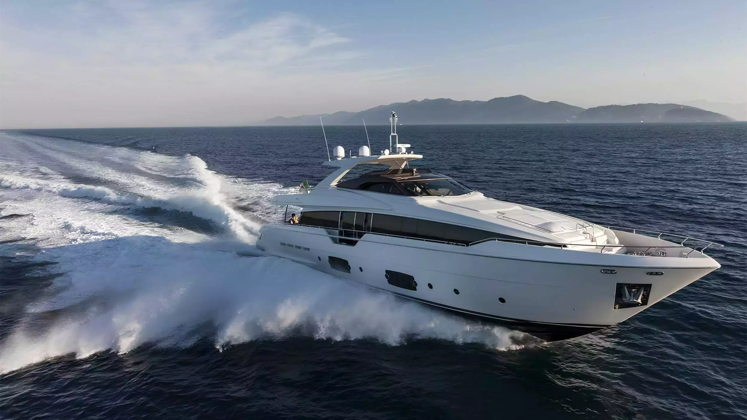 Iva by Ferretti - Special Offer for a private Motor Yacht Charter in Boka Bay with a crew