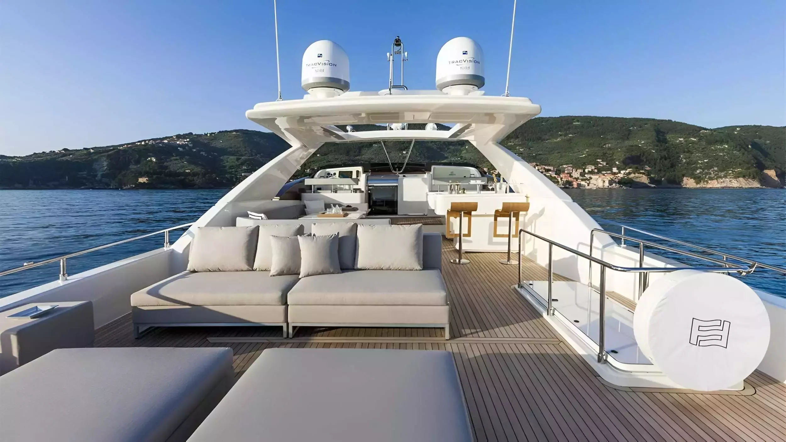 Iva by Ferretti - Special Offer for a private Motor Yacht Charter in Sibenik with a crew