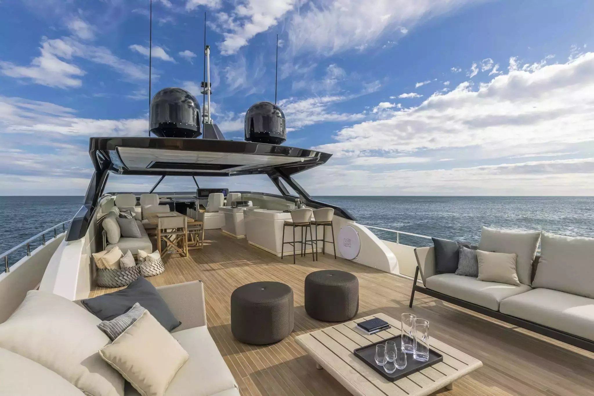 B.A.13 by Ferretti - Special Offer for a private Superyacht Charter in Tribunj with a crew