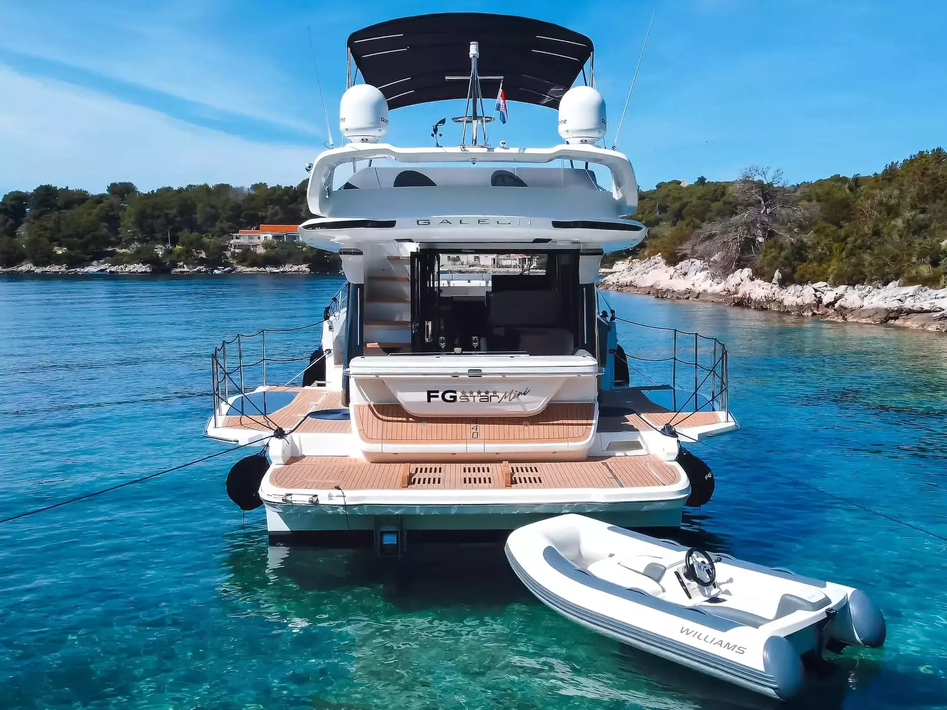 FG Star mini by Galeon - Special Offer for a private Motor Yacht Charter in Krk with a crew
