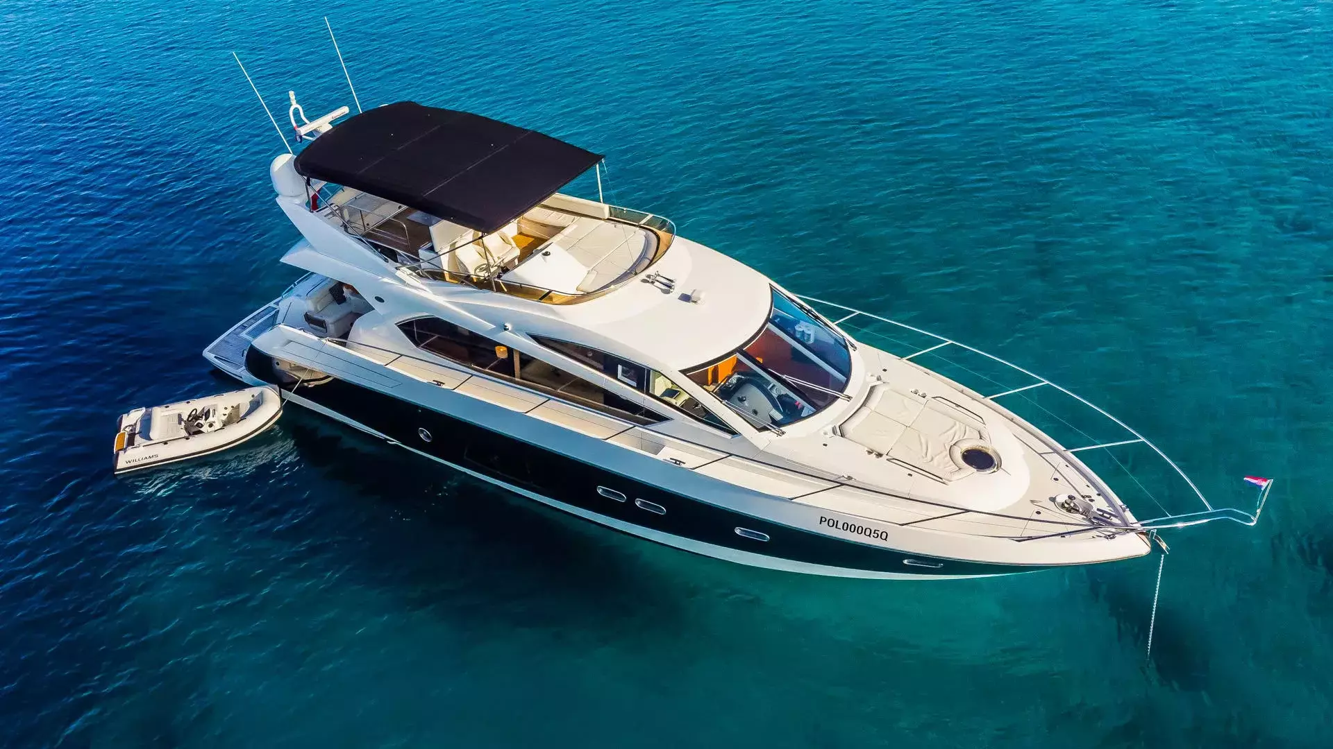 2 Drunk by Sunseeker - Top rates for a Charter of a private Motor Yacht in Croatia
