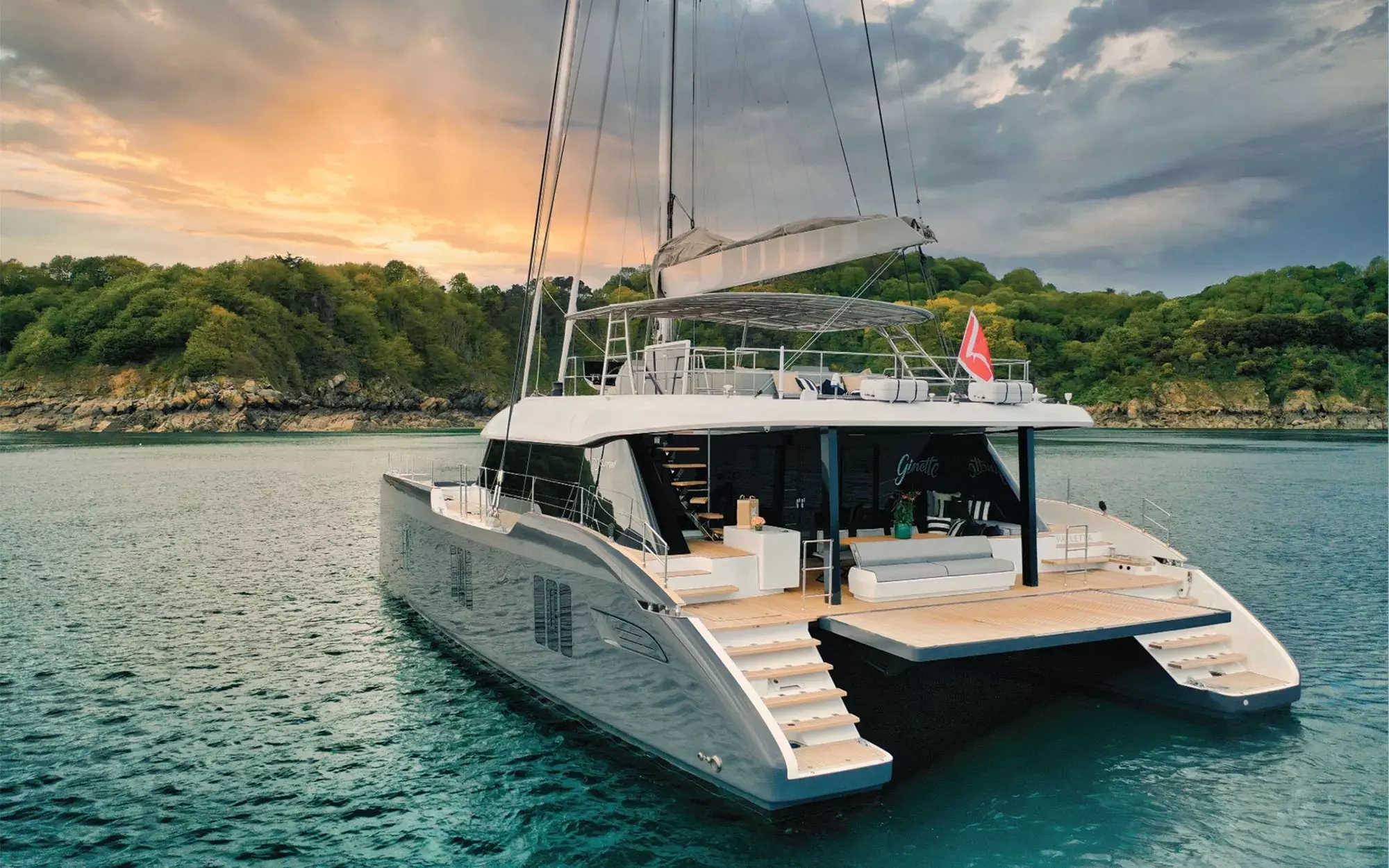 Ginette by Sunreef Yachts - Special Offer for a private Luxury Catamaran Rental in Viseisei with a crew