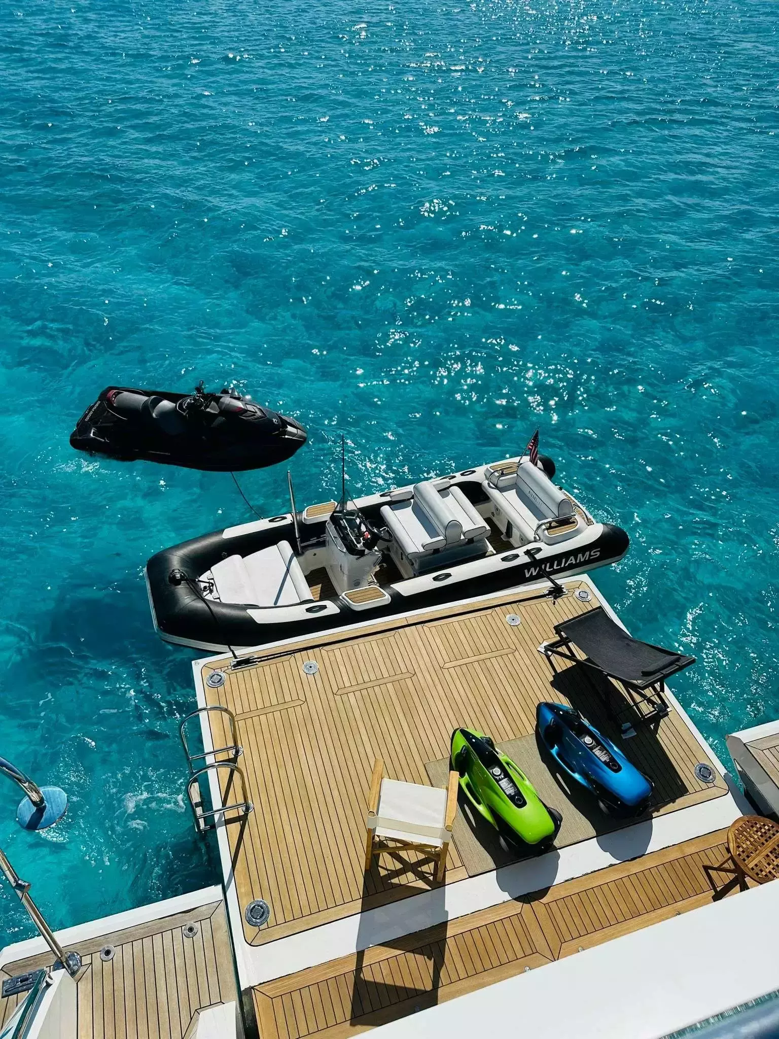 Double Trouble by Azimut - Top rates for a Charter of a private Superyacht in Bahamas